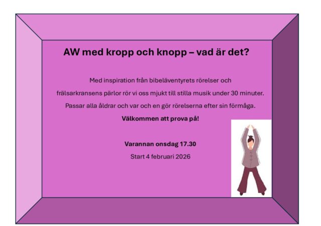 AW för knopp och kropp