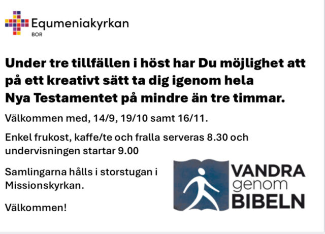 Vandra genom bibeln – Nya testamentet
