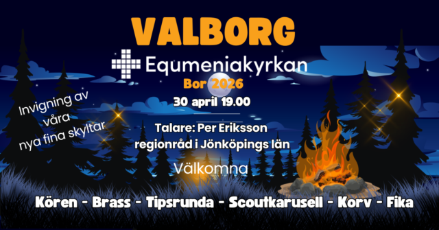 Valborg i Equmeniakyrkan Bor